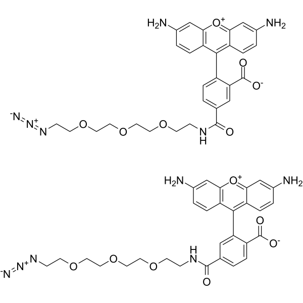 Carboxyrhodamine 110-PEG3-Azide 1536327-95-3